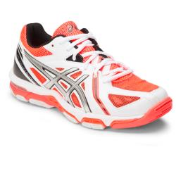 Squash Shoes - Asics Gel Volley Elite 3 Women White Coral