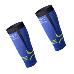 Clothing - Mico Oxijet Calf Compression Blue Black