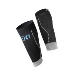 Clothing - Mico Oxijet Calf Compression Black Grey