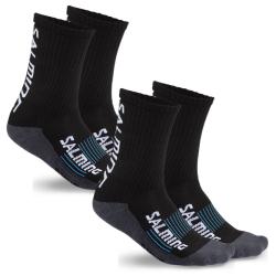 Clothing - Salming Advanced Indoor Sock Black 2 Pack Clothing - Salming Advanced Indoor Sock Black 2 Pack