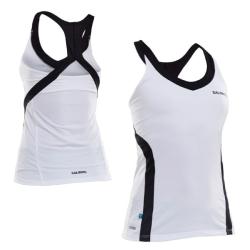 Clothing - Salming Strike Tank White/Black