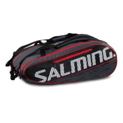 Squash Bags - Salming 12 Racquet Pro Tour Bag Black/Red Squash Bags - Salming 12 Racquet Pro Tour Bag Black/Red