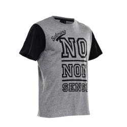 Massive Clothing Clearance - Salming Graphic Tee Grey Black Massive Clothing Clearance - Salming Graphic Tee Grey Black