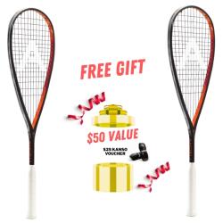 Squash Racquets, Two Packs You Save STACKS! - Angell HM135 Two Pack Squash Racquet