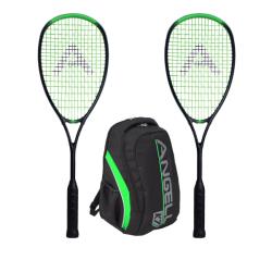 Squash Bags, Squash Racquets, Two Packs You Save STACKS! - Angell Lime 140 Racquet 2021 Two Pack and Backpack Squash Bags, Squash Racquets, Two Packs You Save STACKS! - Angell Lime 140 Racquet 2021 Two Pack and Backpack