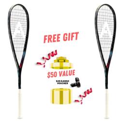 Squash Racquets, Two Packs You Save STACKS! - Angell RC 130 Two Pack Squash Racquet and free gift!