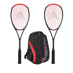 Squash Bags, Squash Racquets, Two Packs You Save STACKS! - Angell Red XP Racquet 2021 Two Pack and Backpack Deal Squash Bags, Squash Racquets, Two Packs You Save STACKS! - Angell Red XP Racquet 2021 Two Pack and Backpack Deal