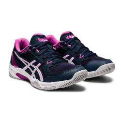 Squash Shoes - Asics Gel Rocket 10 Women French Blue/White Squash Shoes - Asics Gel Rocket 10 Women French Blue/White