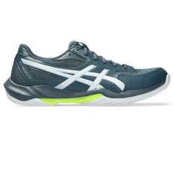 Squash Shoes - Asics Gel Rocket 12 Men Raw Indigo White