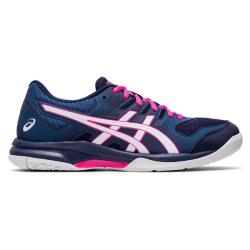 Squash Shoes - Asics Gel Rocket 9 Women Blue Pink 2020 NEW
