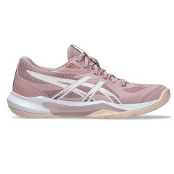 Squash Shoes - Asics Gel Tactic 13 Women White Morganite Court Shoe