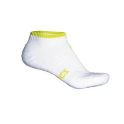 Clothing - Asics Pace Low Sock White Lime