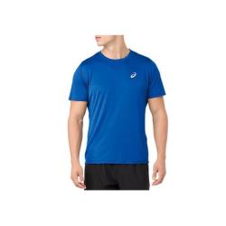 Clothing - Asics Short Sleeve Tee Men Illusion Blue Clothing - Asics Short Sleeve Tee Men Illusion Blue