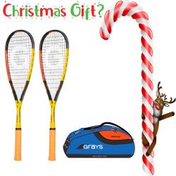 Squash Racquets - Christmas Deal Grays Illusion 110 Squash Racquet Yellow Orange 2 Pack & free bag blue Squash Racquets - Christmas Deal Grays Illusion 110 Squash Racquet Yellow Orange 2 Pack & free bag blue