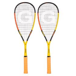 Squash Racquets - Grays Illusion 110 Squash RacquetYellow Orange 2021 2 Pack