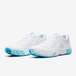 Squash Shoes - Launch Deal - Kanso Dragonfly 2 White Ice Blue