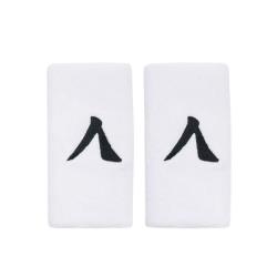 Squash Accessories - Wristband12 White Black