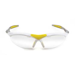 Squash Accessories - Karakal Pro 3000 Eyewear White Yellow Squash Accessories - Karakal Pro 3000 Eyewear White Yellow