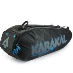 Squash Bags - Karakal Pro Tour Comp Racquet Bag Black Blue
