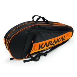 Squash Bags - Karakal Pro Tour Match 2.2 Racquet Bag Black Orange