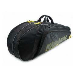 Squash Bags - Karakal Pro Tour Match Racquet Bag Black Yellow