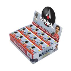 Squash Balls - Karakal Single Yellow Dot Ball Box of 12 Squash Balls - Karakal Single Yellow Dot Ball Box of 12