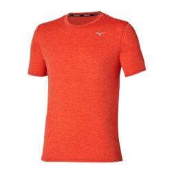 Clothing - Mizuno Impulse Tee Men Orange