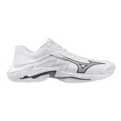 Squash Shoes - Mizuno Wave Lightning Elite Men White Black