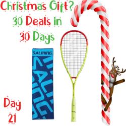 30 Deals in 30 Days, Squash Racquets - Salming Grit Powerlite Fluro Yellow/Flame Red Racquet and Gym Towel 30 Deals in 30 Days, Squash Racquets - Salming Grit Powerlite Fluro Yellow/Flame Red Racquet and Gym Towel