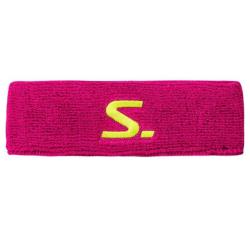 Squash Accessories - Salming Knitted Headband Pink Yellow Squash Accessories - Salming Knitted Headband Pink Yellow