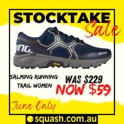 Salming Running, Stocktake Sale - Salming Recoil Trail Womens Running Shoe Blue Black