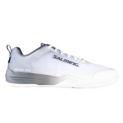 Squash Shoes - Salming Viper Pro Men White Silver Court Shoe