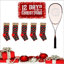 Obsolete Stock - 12 Days of Christmas Grays Infinity NT135 and 5 Pack Jingle Balls Socks