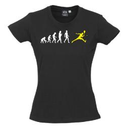 Clothing - Evolution - The Squash Collection Tee Women Black
