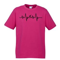 Clothing, Stocktake Sale - Heartbeat - The Squash Collection Tee Men Pink