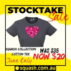 Clothing, Stocktake Sale - Pink Love Heart - Charcoal Cotton Tee