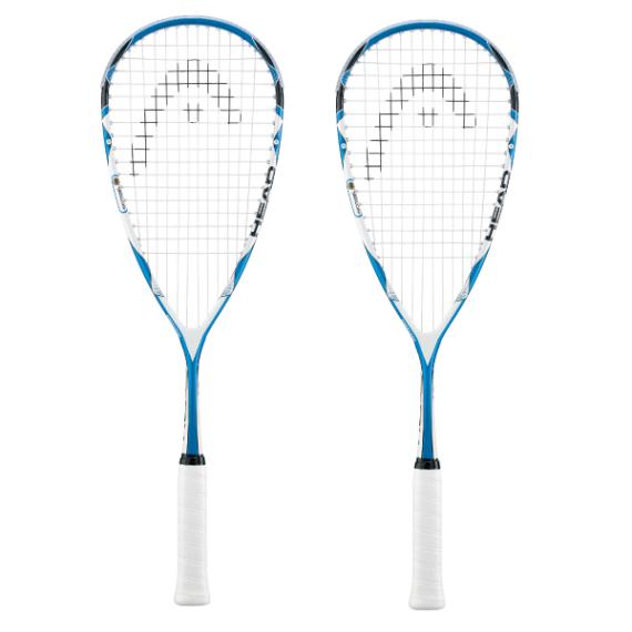Head Microgel 125 Squash Racquet Two Pack //