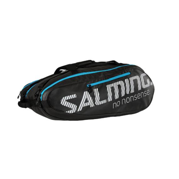 Salming 12 Racquet Pro Tour Bag 2018 Black/Blue //