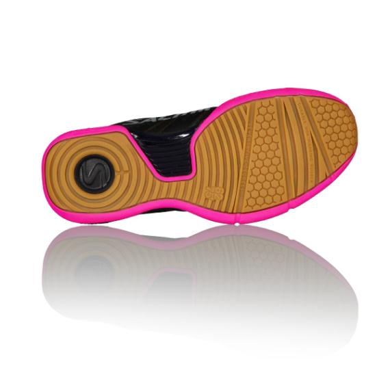Salming Viper 5 Black Womens Squash Shoes //