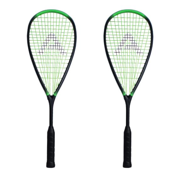 Angell Lime 125 XL Racquet Two Pack //