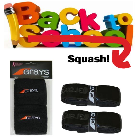 Back to Squash Accessory Pack GRAYS //