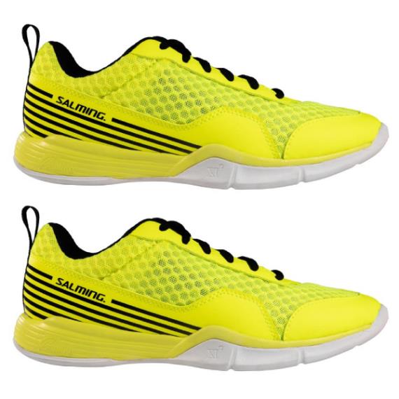 MEGA SHOE SALE Salming Viper SL Men Yellow Squash Shoe Two Pack