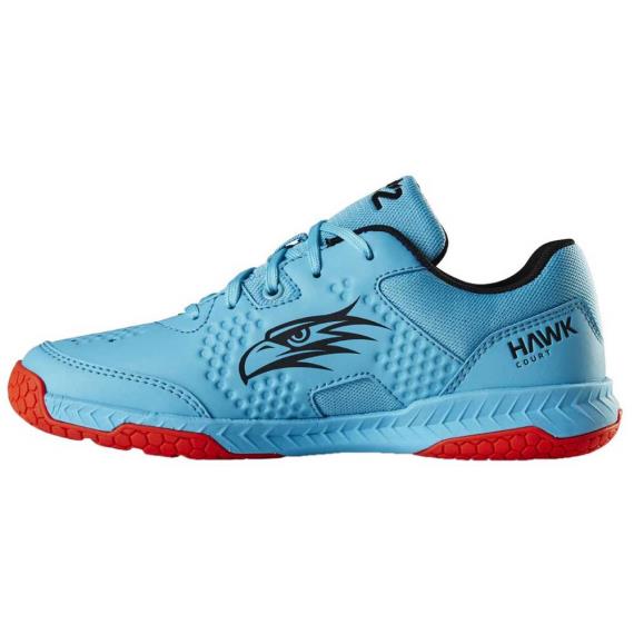 Salming Hawk Court Junior Blue Orange //