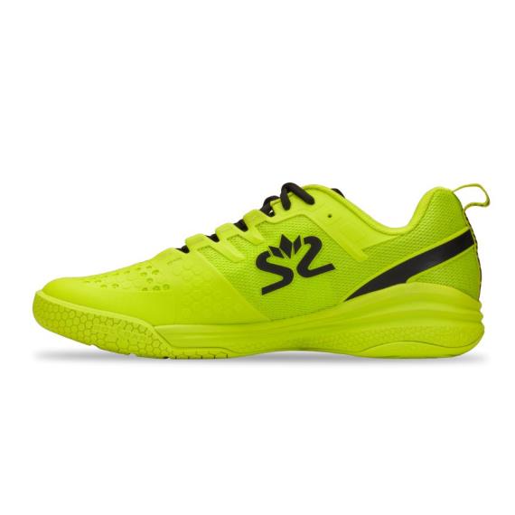 Salming Kobra 3 Men Lime Punch Squash Shoe Launch //