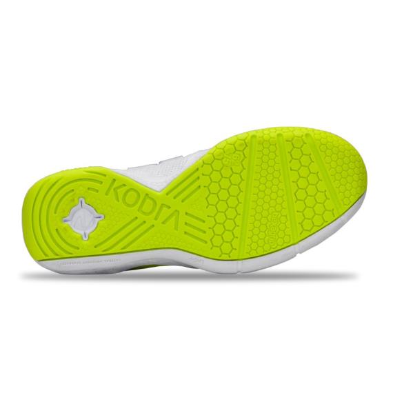 Salming Kobra 3 Women White Lime Squash Shoe //